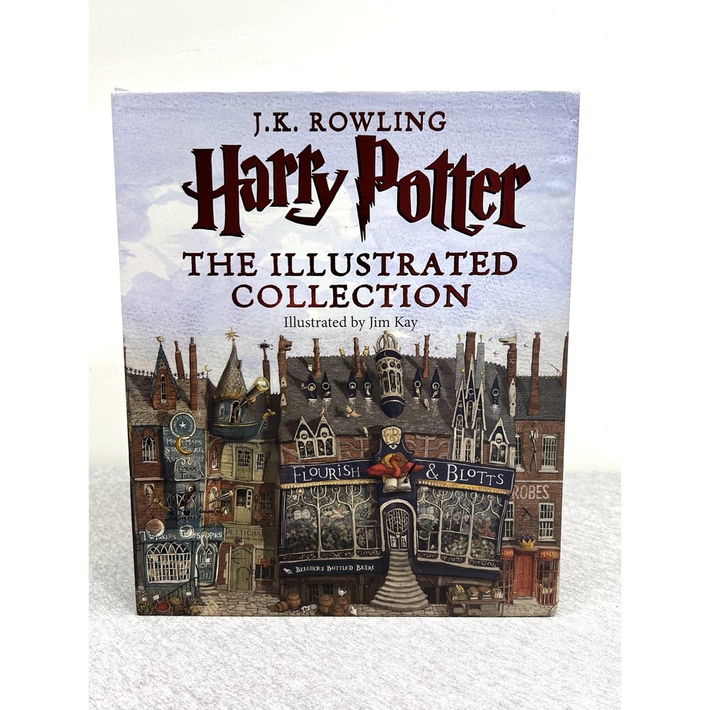 Harry Potter Illustrated Collection Box Book 1-3‎ J.K. Rowling Jim Kay Hardcover